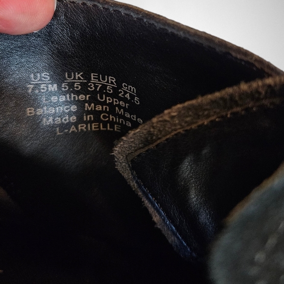 Franco Sarto Black Zip-up Booties - Picture 9 of 10